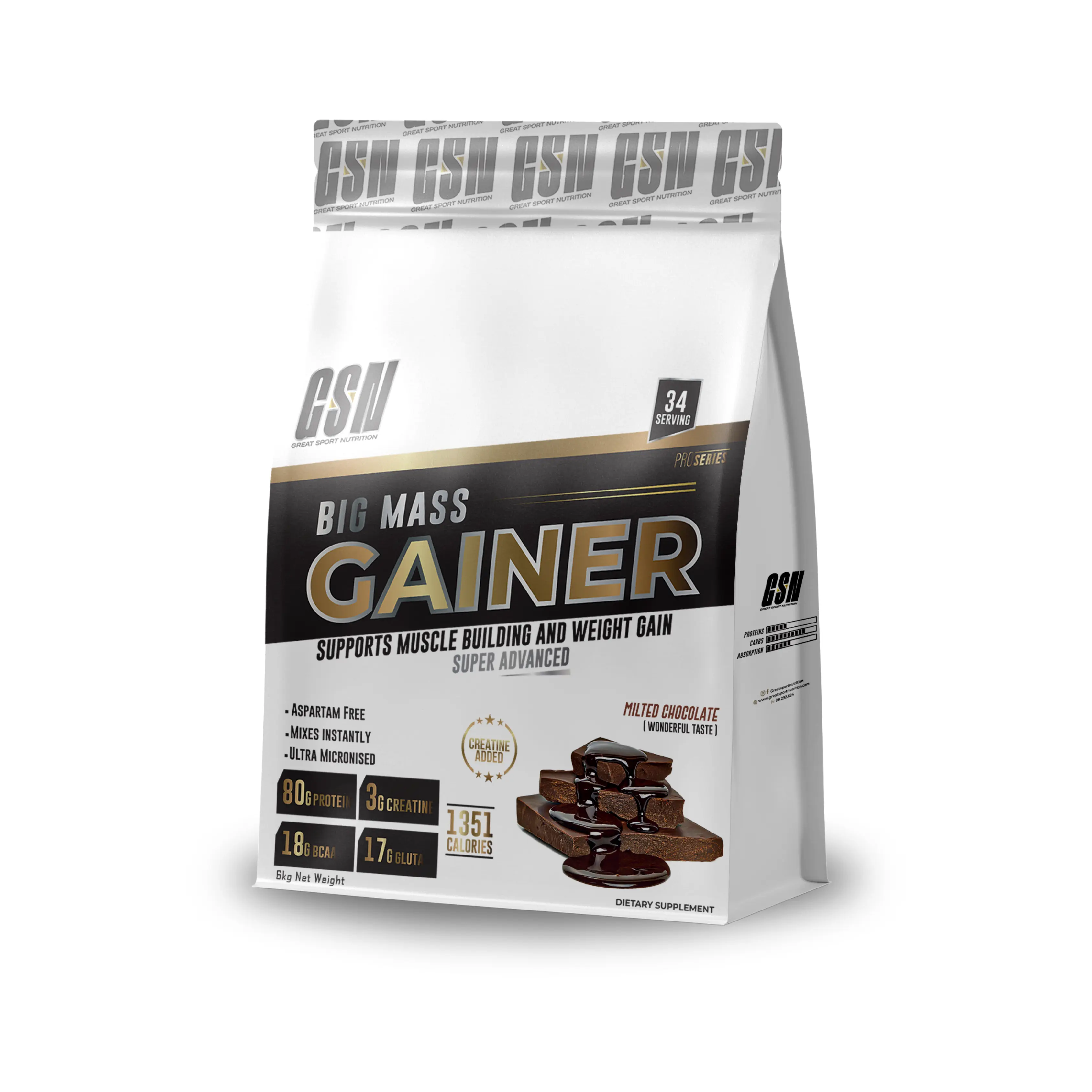 BIG MASS GAINER  6KG